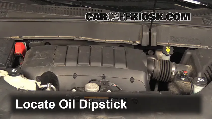 2013 Chevrolet Traverse LS 3.6L V6 Oil Check Oil Level